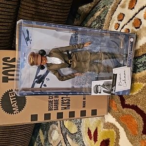 Barbie Signature Inspiring Women Series, Bessie Coleman, Cert of Auth, New
